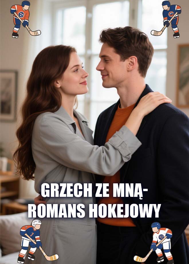 Grzech ze mną - romans hokejowy - Powieść