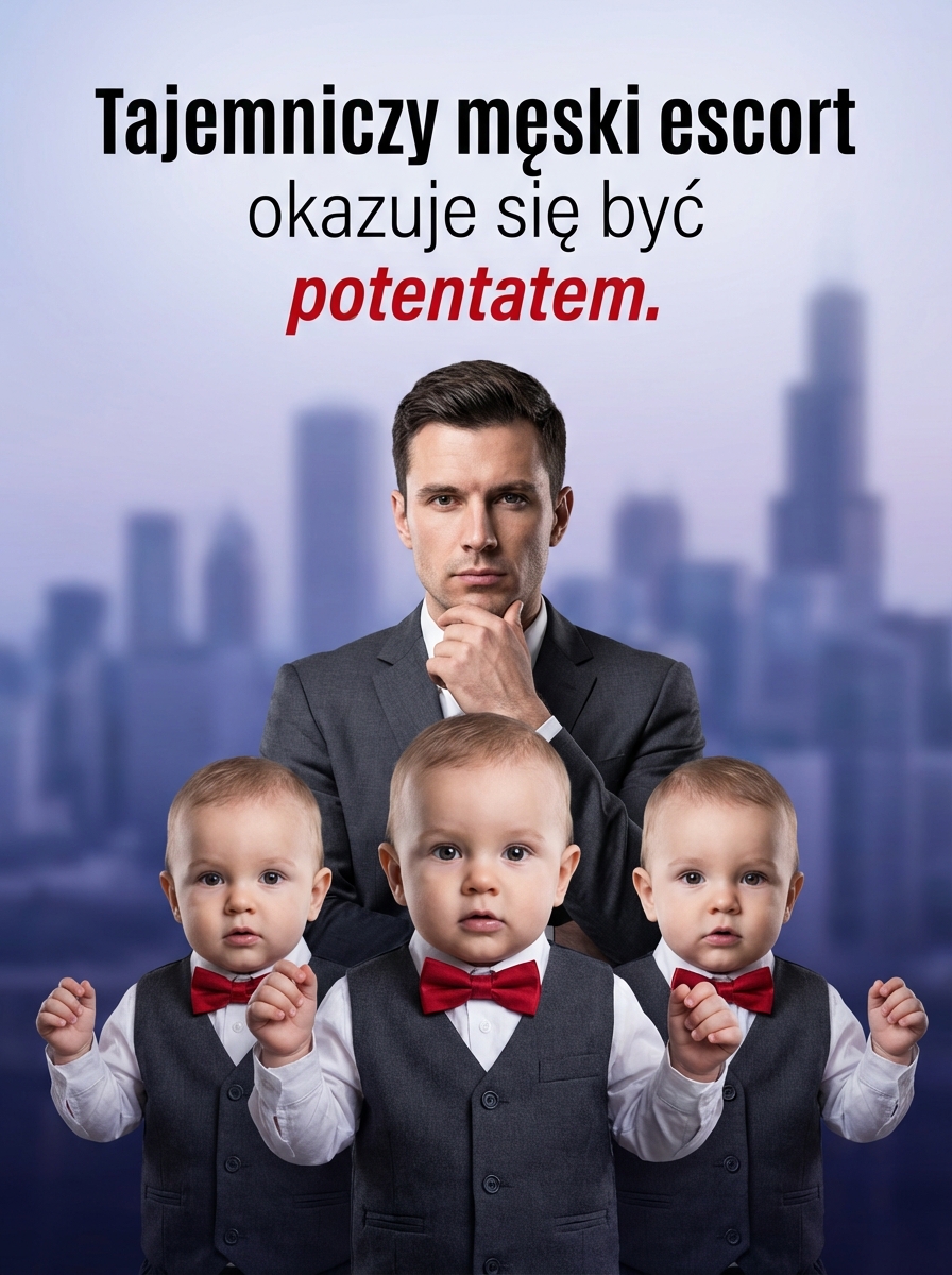 Tajemniczy męski escort okazuje się być potentatem. - Powieść