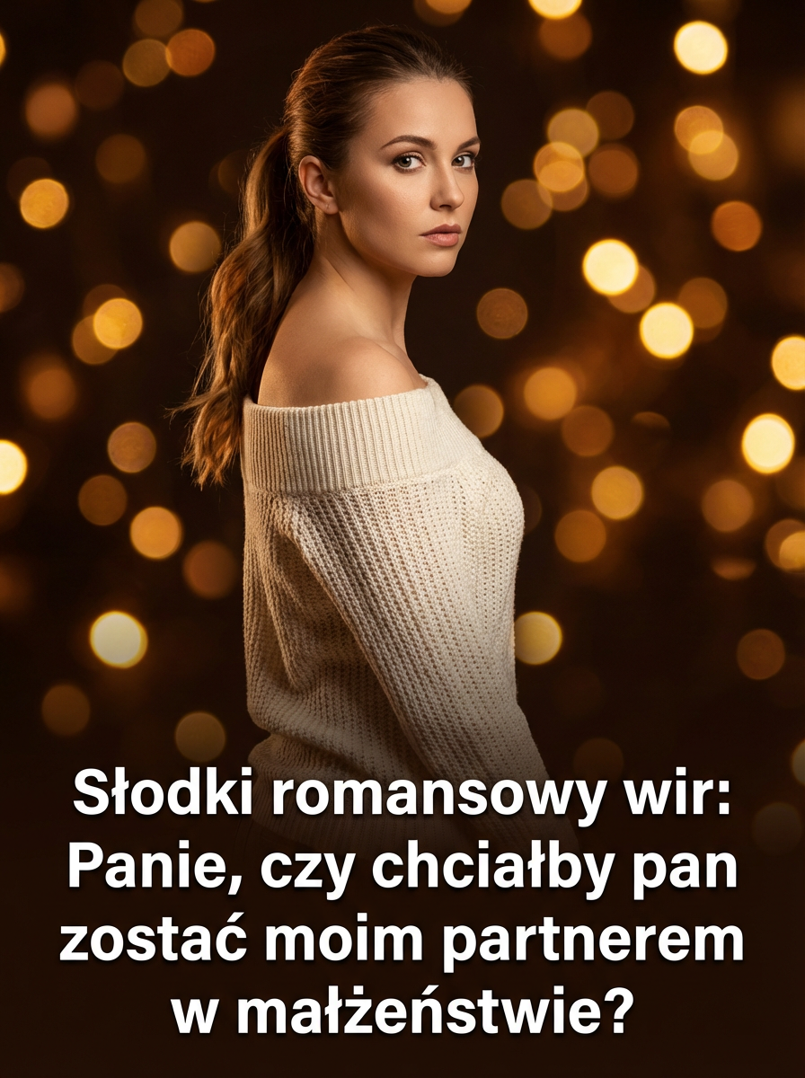 Słodki romansowy wir: Panie, czy chciałby pan zostać moim partnerem w małżeństwie? - Powieść