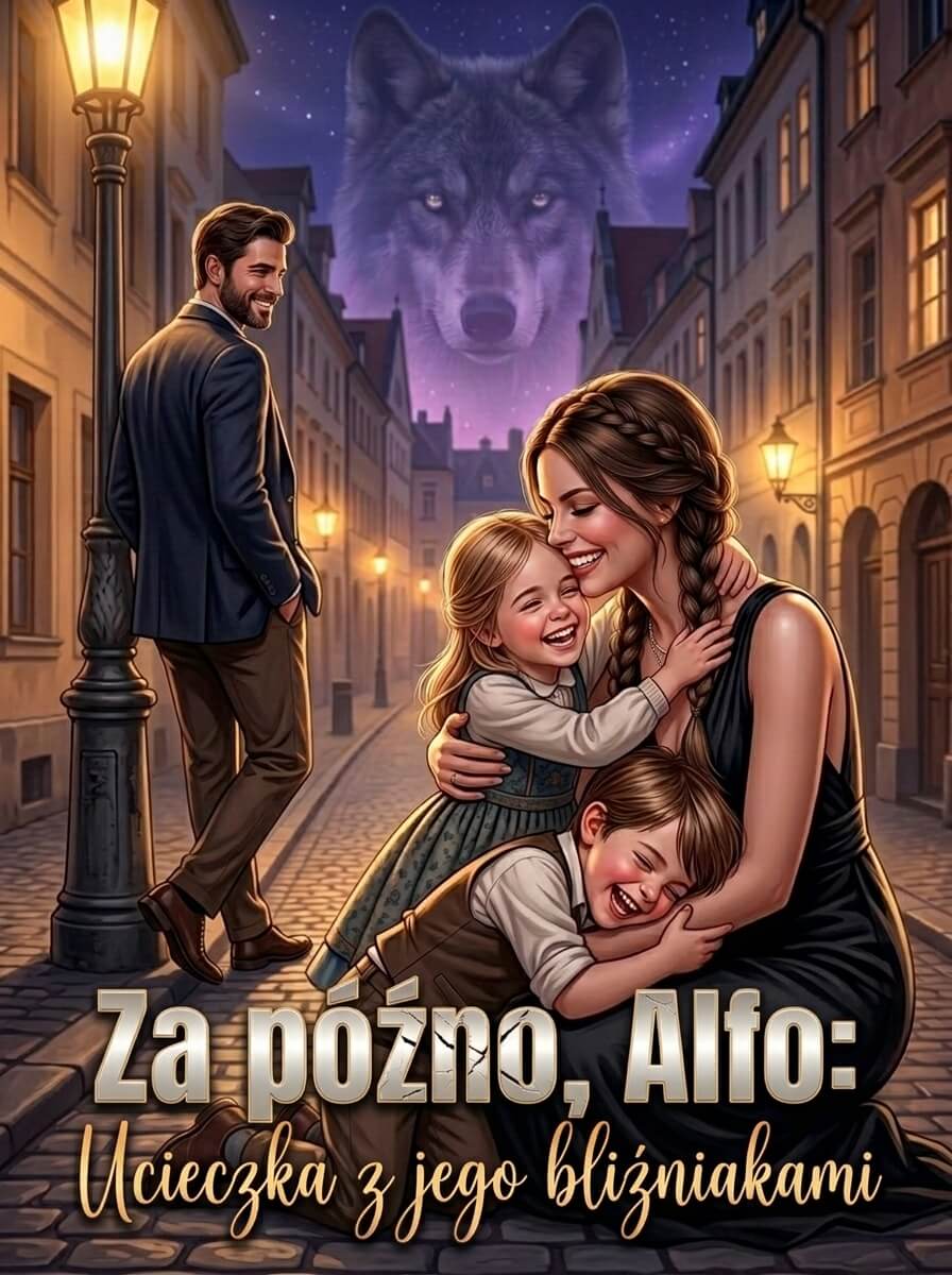 Za późno, Alfo: Ucieczka z jego bliźniakami - Powieść