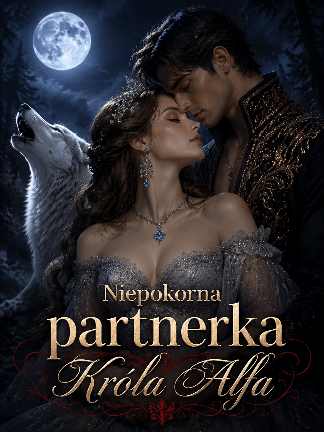 Niepokorna partnerka Króla Alfa - Powieść