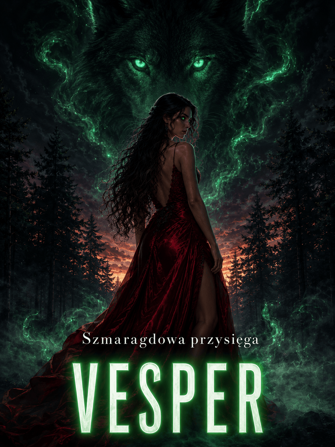 Szmaragdowa przysięga Vesper - Powieść