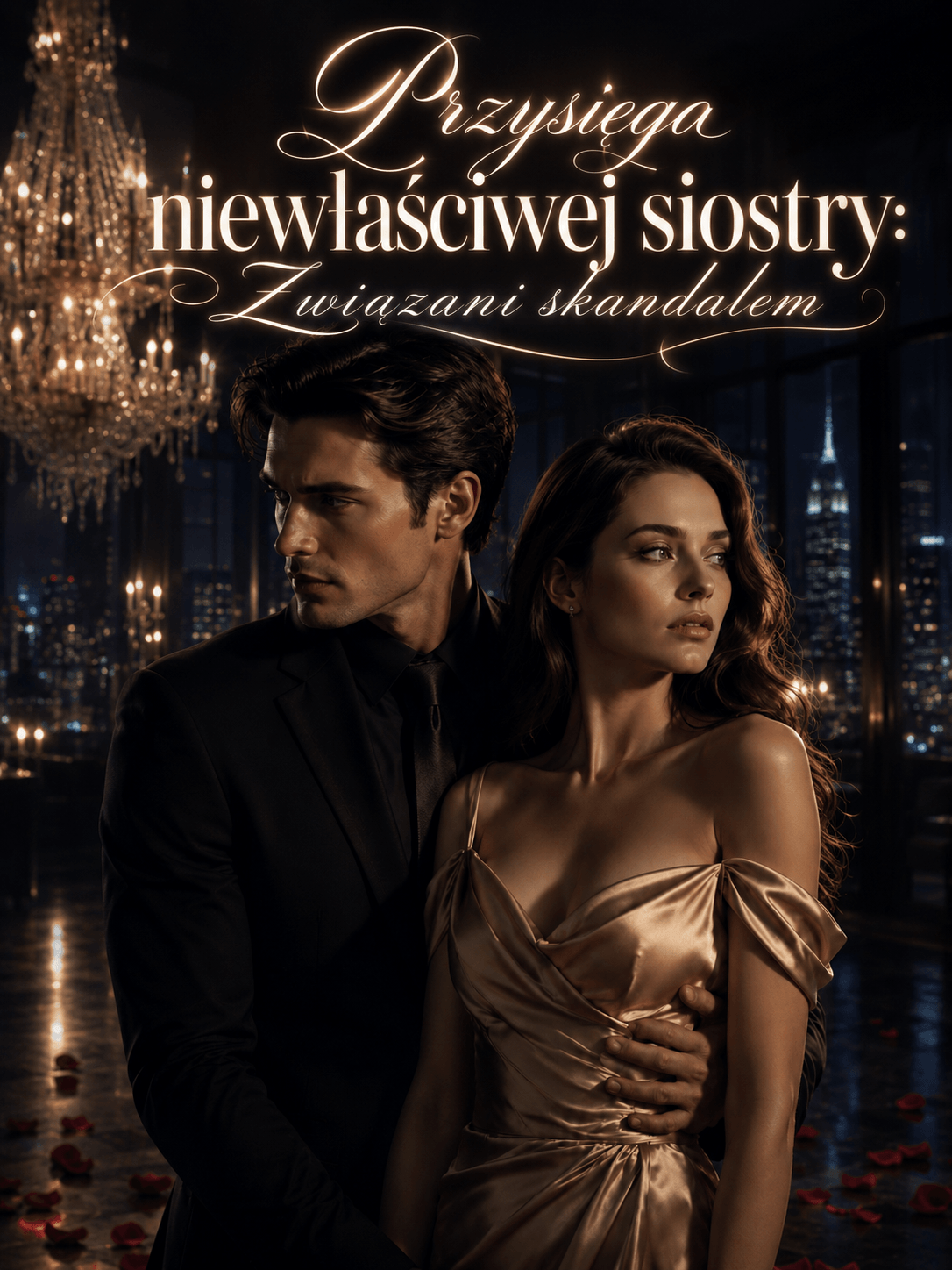 Przysięga niewłaściwej siostry: Związani skandalem - Powieść