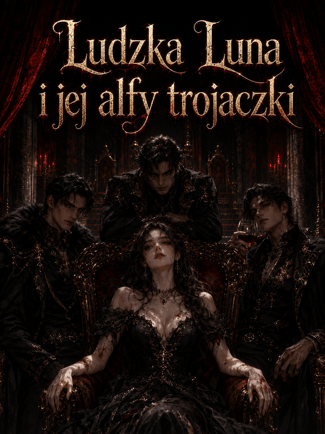 Ludzka Luna i jej alfy trojaczki